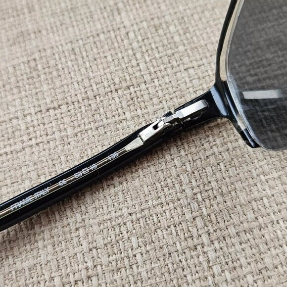 Calvin Klein Women Eyeglasses Frame Half Rim Black Glasses Frame Italy main image 7